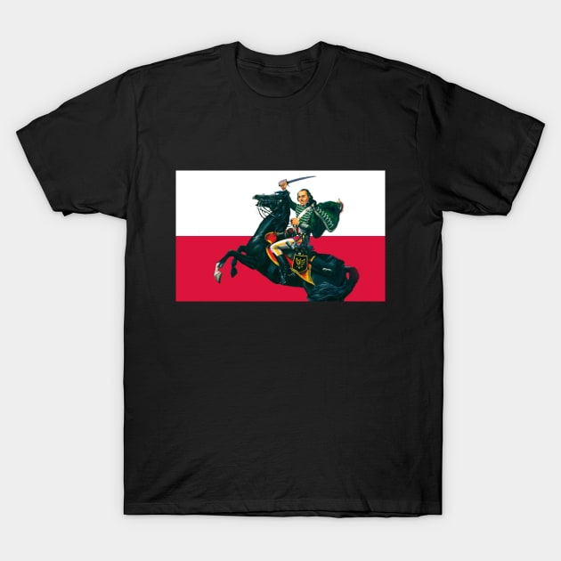 Casimir Pulaski T-Shirt by RoyalCougar